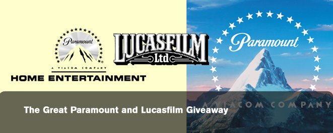 paramount lucasfilm givaway