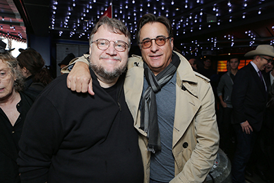 Producer Guillermo del Toro and Andy Garci