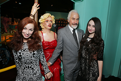 Silvia Abascal, Rick Baker and Veronica Baker