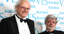 George Lucas and Dennis Muren